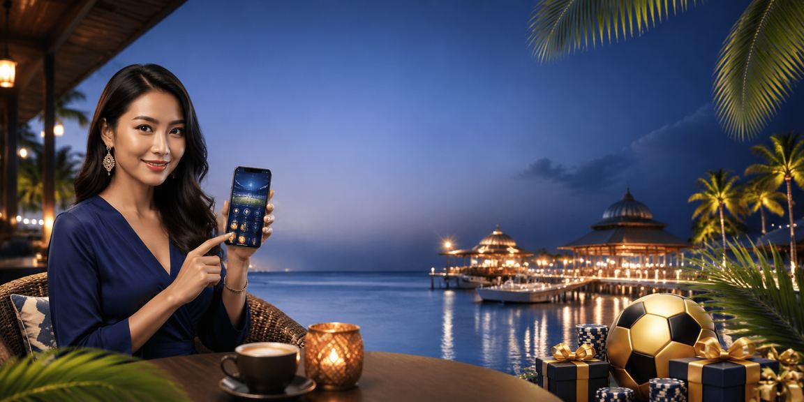 Pemain Terengganu menggunakan telefon untuk permainan slot dalam talian
